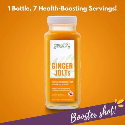 Ginger Jolt: Immune-Boosting Ginger & Irish Moss Shot