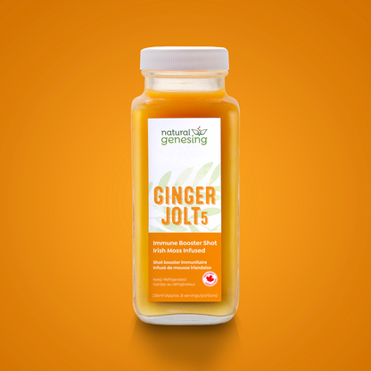 Ginger Jolt: Immune-Boosting Ginger & Irish Moss Shot